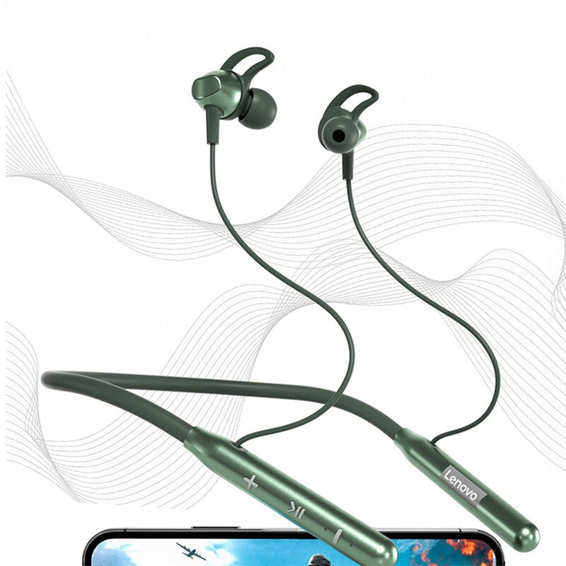 Audifonos Deportivos Bluetooth Lenovo BT10 Verde