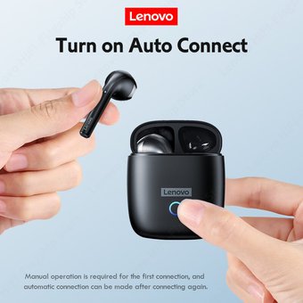 Audifonos Bluetooth Lenovo Livepods Lp50 Negro