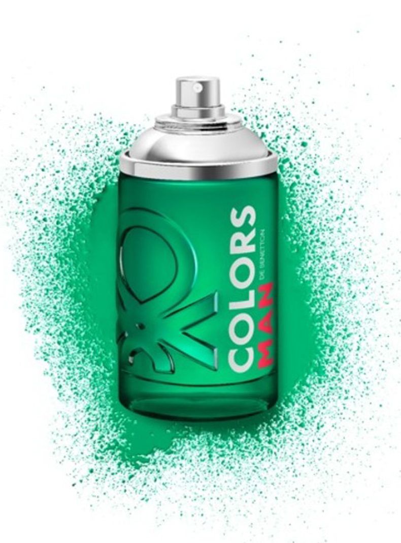 Benetton Colors Green Man Edt 100ml Hombre