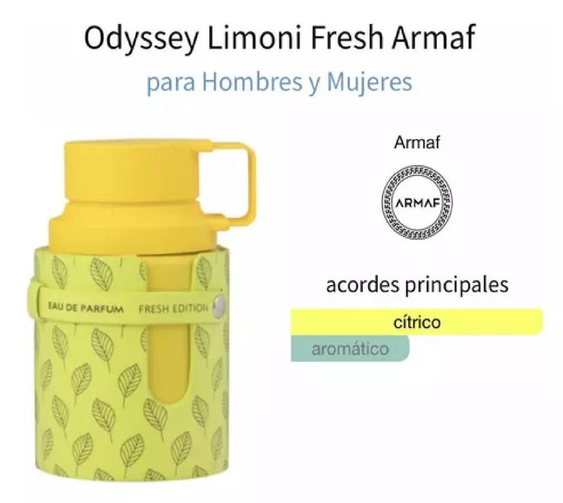 Armaf Odyssey Limoni Fresh Edition Edp 100ml Hombre