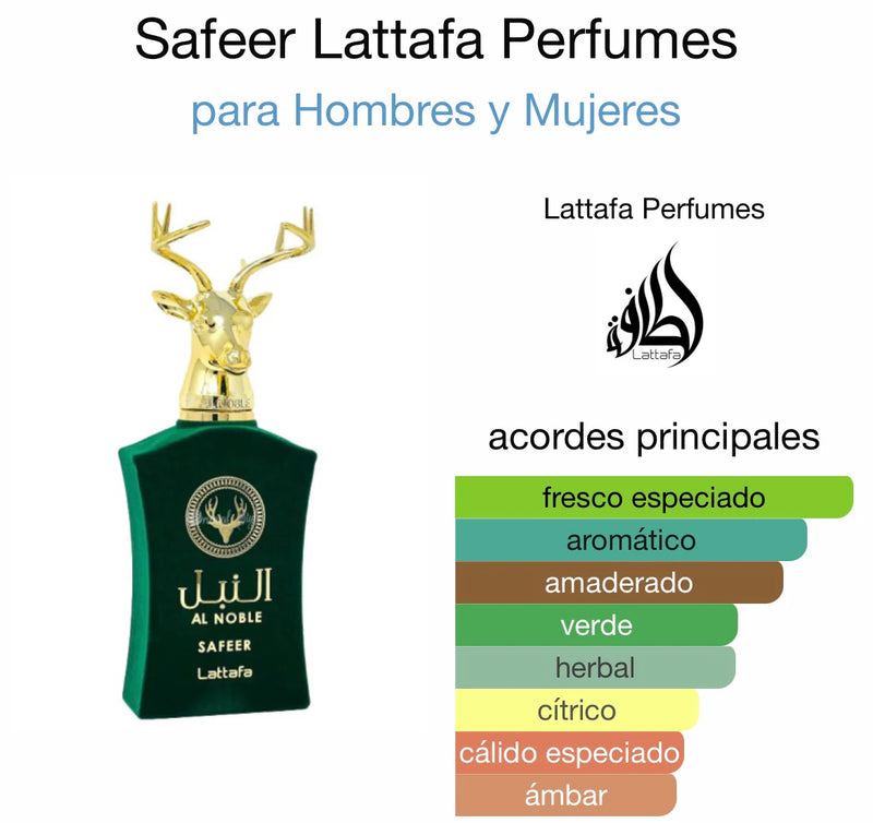 Lattafa Al Noble Safeer Edp 100ml Unisex