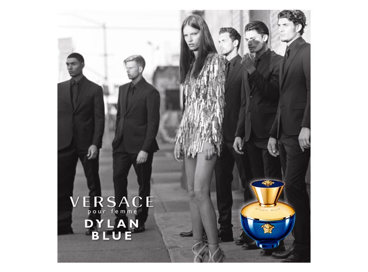 Versace Dylan Blue Set Edp 100ml + 5ml + Sg + Bl Mujer