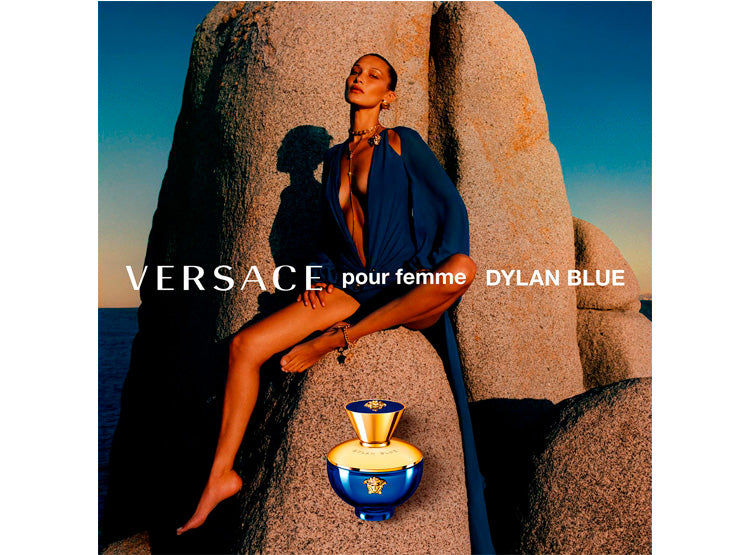 Versace Dylan Blue Set Edp 100ml + 5ml + Sg + Bl Mujer