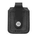 Estuche Zippo LPLBK Black Leather Lighter Pouch with Loop