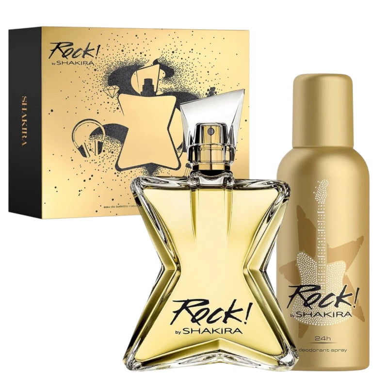 Rock! by Shakira Estuche Edt 80ml + Deo 150ml Mujer