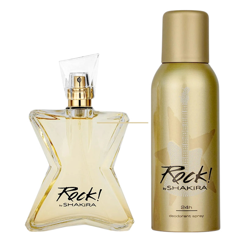 Rock! by Shakira Estuche Edt 80ml + Deo 150ml Mujer