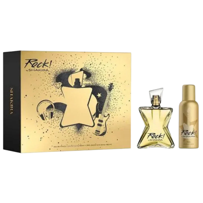 Rock! by Shakira Estuche Edt 80ml + Deo 150ml Mujer