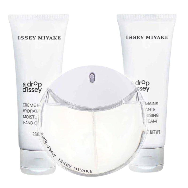 Issey Miyake l Eau D Issey Drop Set Edp 50ml + Bl 50ml + Bl 50ml Mujer