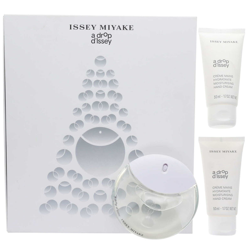Issey Miyake l Eau D Issey Drop Set Edp 50ml + Bl 50ml + Bl 50ml Mujer