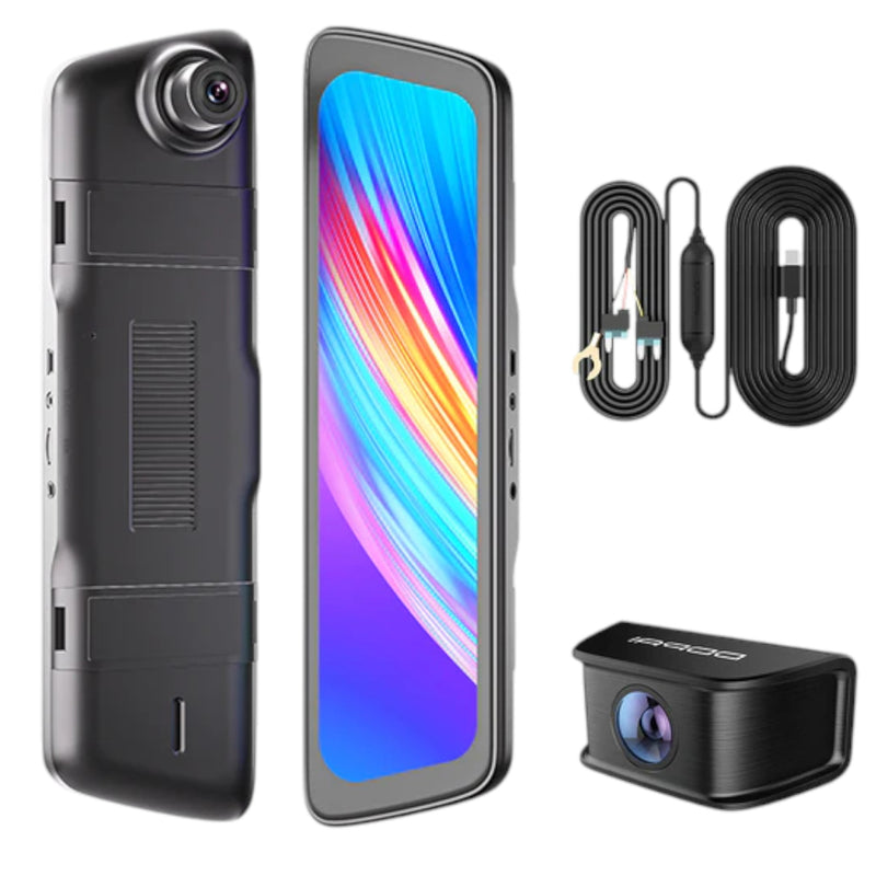 Camara Espejo DDPai Dash Cam E3 Frontal y Trasera