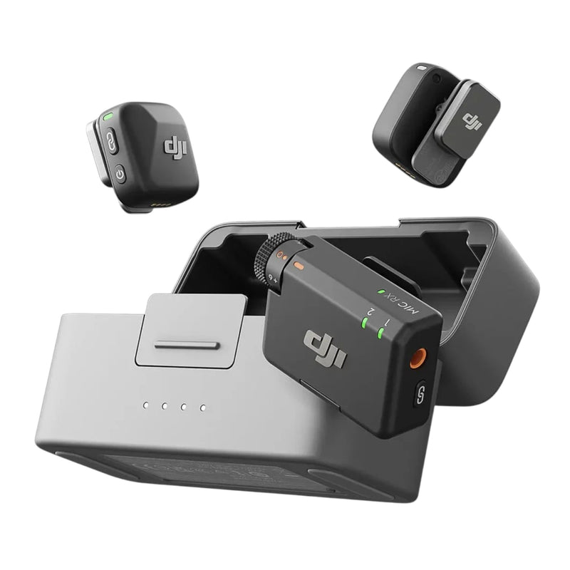 Micrófono DJI Mic Mini 2 Transm + Receptor y Estuche de Carga