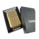 Encendedor Zippo 168 Armor Brushed Brass Dorado