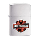 Encendedor Zippo H252 Harley-Davidson Logo Brushed Chrome