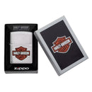 Encendedor Zippo H252 Harley-Davidson Logo Brushed Chrome