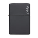 Encendedor Zippo 218ZL Classic Black Matte with Zippo Logo