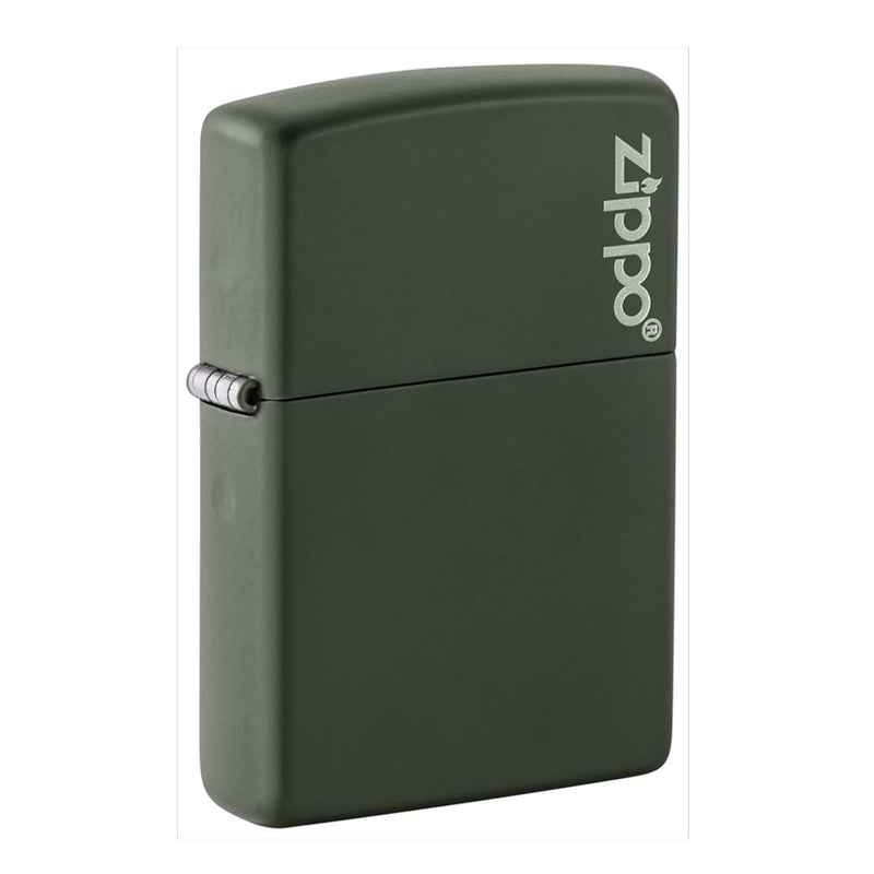 Encendedor Zippo 221ZL Classic Green Matte with Zippo Logo