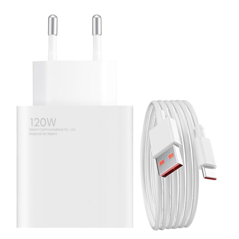 Cargador Xiaomi 120w HyperCharge Combo Type A