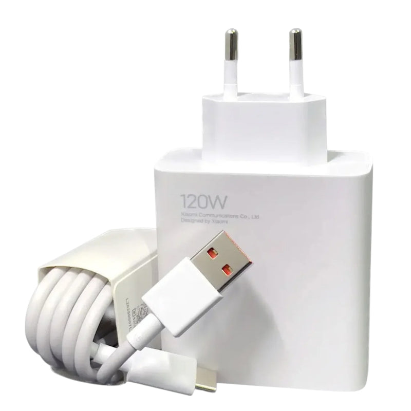 Cargador Xiaomi 120w HyperCharge Combo Type A