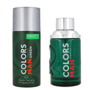 Benetton Colors Green Set Edt 100ml + Deo 150ml Hombre