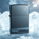 Encendedor Zippo 150 Regular Black Ice Negro