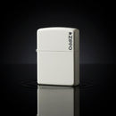 Encendedor Zippo 214ZL Classic White Matte with Zippo Logo