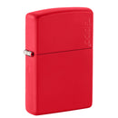 Encendedor Zippo 233ZL Classic Red Matte with Zippo Logo