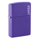 Encendedor Zippo 237ZL Classic Purple Matte with Zippo Logo