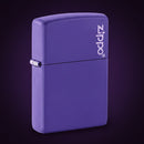 Encendedor Zippo 237ZL Classic Purple Matte with Zippo Logo