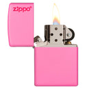 Encendedor Zippo 238ZL Classic Pink Matte with Zippo Logo
