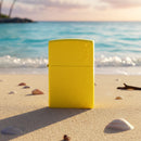 Encendedor Zippo 46019ZL Classic Sunflower with Zippo Logo