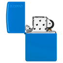 Encendedor Zippo 48628ZL Regular Sky Blue with Zippo Logo