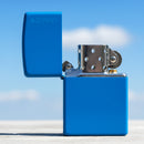 Encendedor Zippo 48628ZL Regular Sky Blue with Zippo Logo