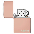 Encendedor Zippo 49190ZL Classic High Polish Rose Gold with Zippo Logo