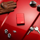 Encendedor Zippo 49475ZL Classic Metalic Red with Zippo Logo