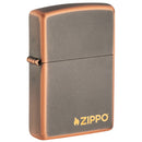 Encendedor Zippo 49839ZL Rustic Bronze with Zippo Logo