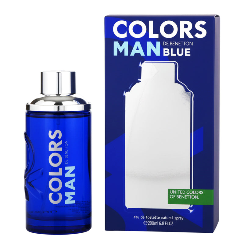 Benetton Colors Man Blue Edt 200ml Hombre