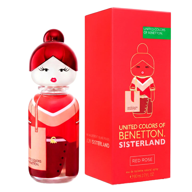 Benetton Sisterland Red Rose Edt 80ml Mujer