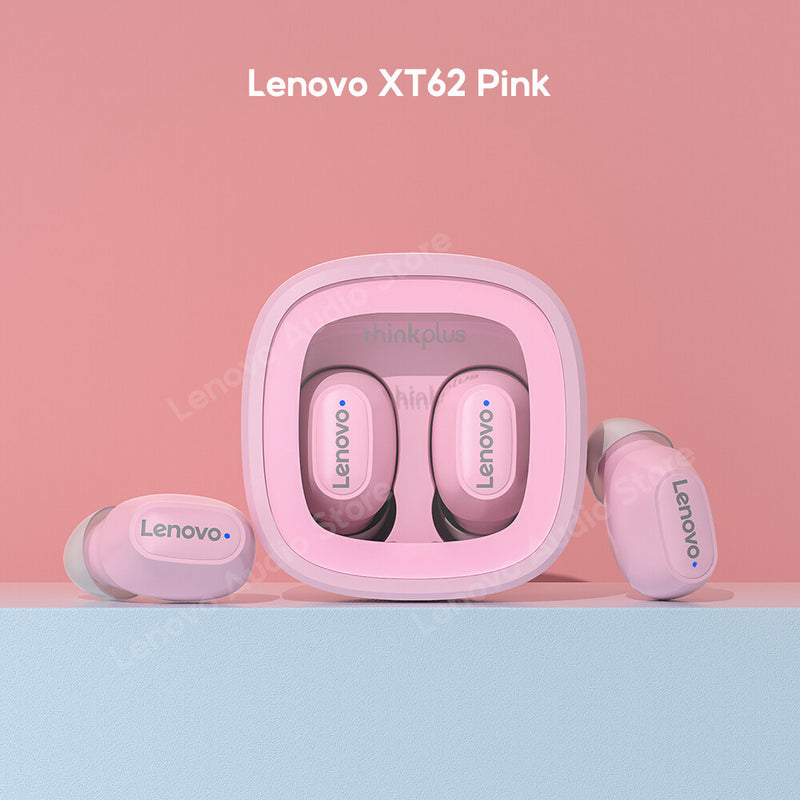 Audifonos Lenovo XT62 Rosado Bluetooth 5.3