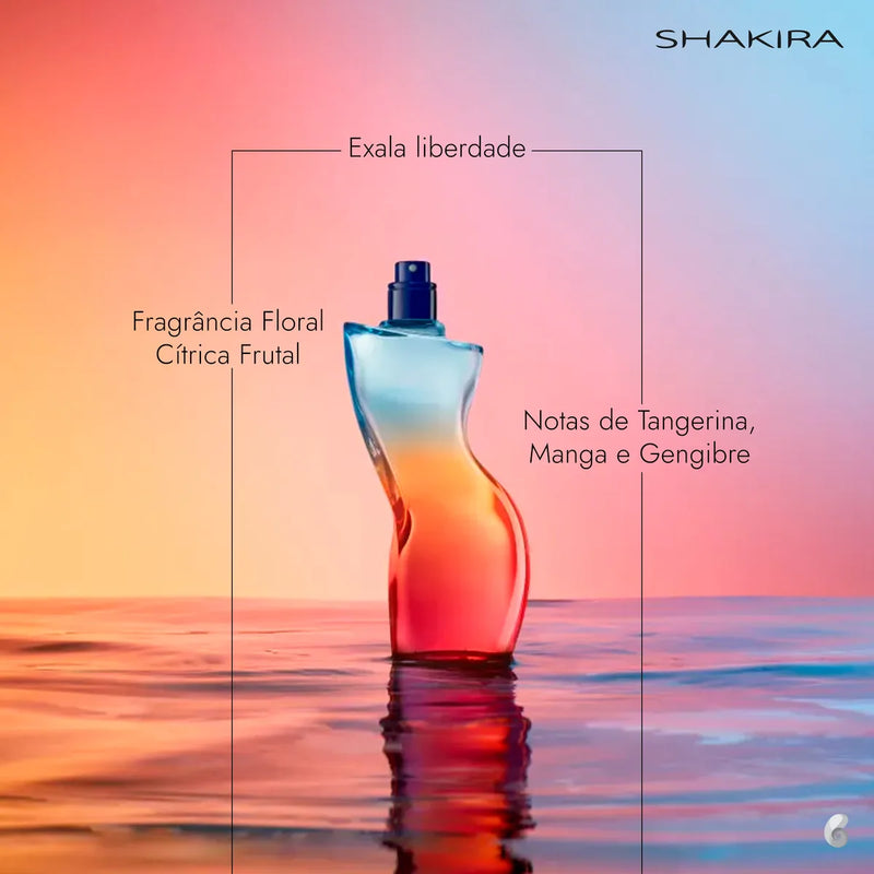 Shakira Dance Ocean Edt 80ml Mujer