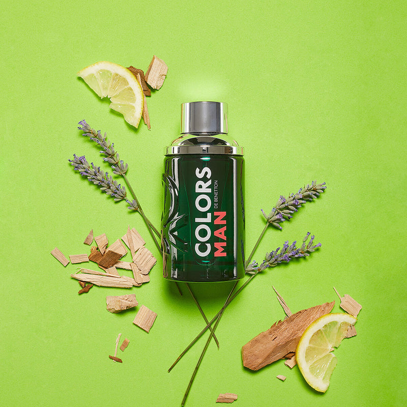 Benetton Colors Green Man Edt 100ml Hombre