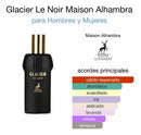Maison Alhambra Glacier Le Noir EDP 30ml Hombre