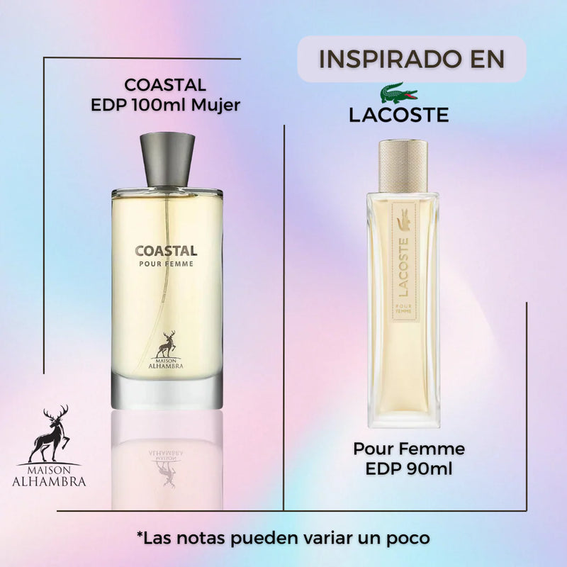 Maison Alhambra Coastal Por Femme Edp 100ml Mujer