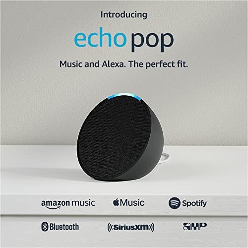Amazon Echo Pop Charcoal