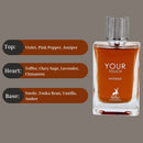 MAISON ALHAMBRA YOUR TOUCH INTENSE MEN EDP 100ML