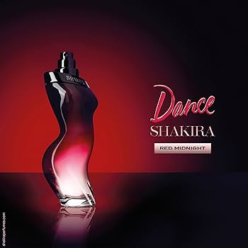 Shakira Dance Red Midnight Edt 80ml Mujer