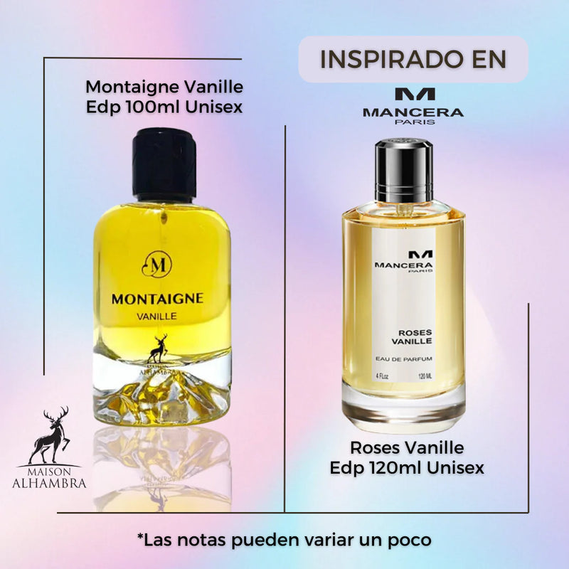 Maison Alhambra Montaigne Vanille Edp 100ml Unisex