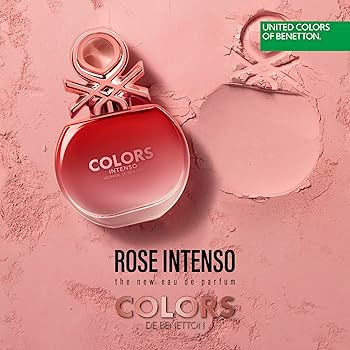 Benetton Colors Rose Intense Edp 80ml Mujer