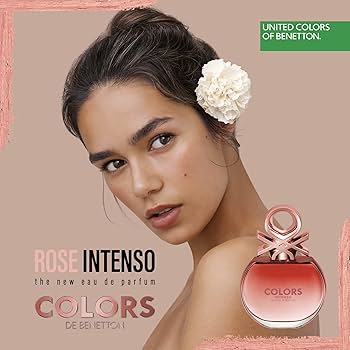 Benetton Colors Rose Intense Edp 80ml Mujer