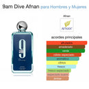 Afnan 9am Dive Edp 100ml Unisex