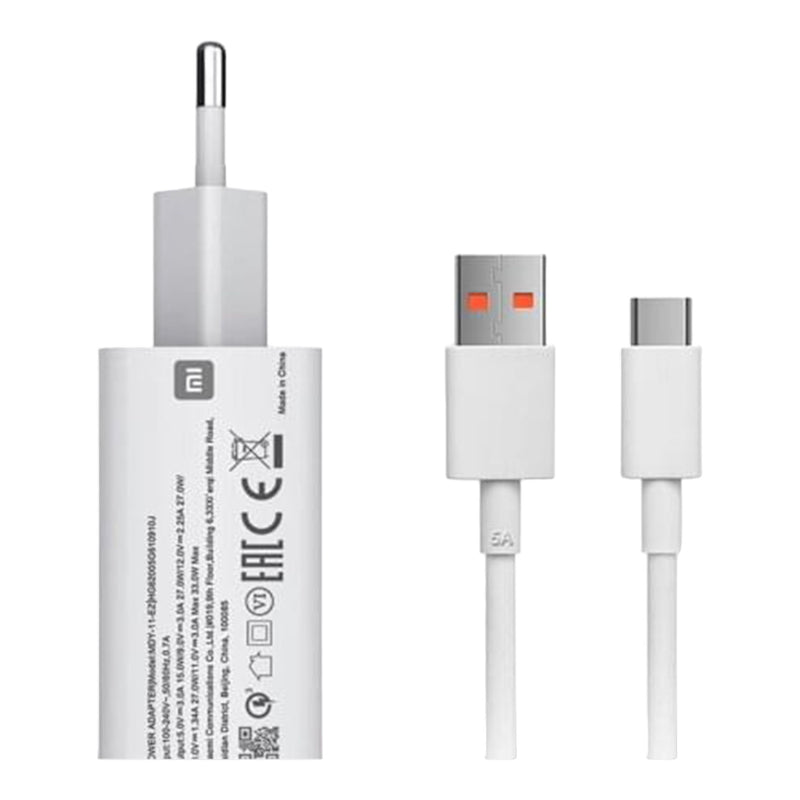 Cargador Xiaomi 33W Charger (Type-A) - ICBC Mall